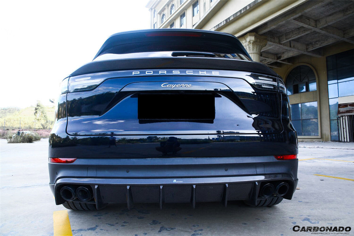 2018-2023 Porsche 9Y0 Cayenne S E-Hybrid OD Style Rear Lip