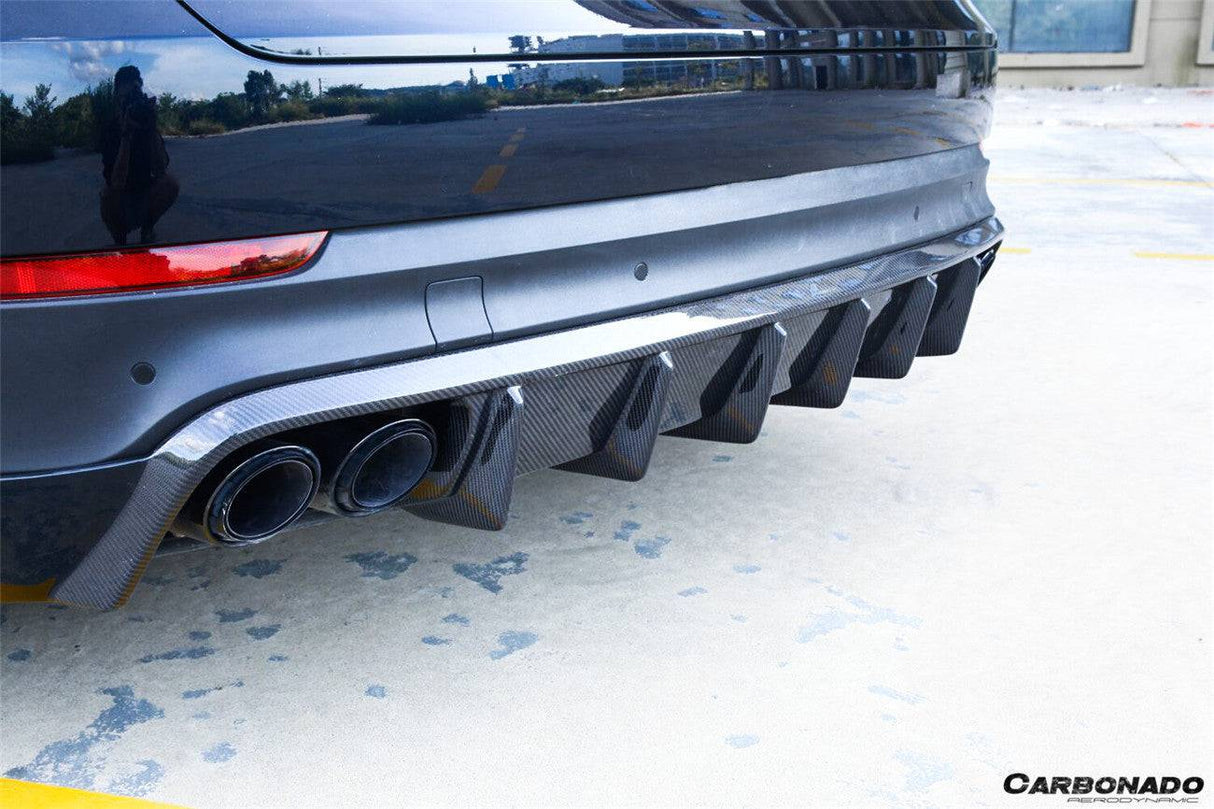 2018-2023 Porsche 9Y0 Cayenne S E-Hybrid OD Style Rear Lip