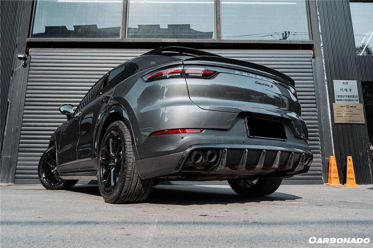 2018-2023 Porsche 9Y0 Cayenne S E-Hybrid OD Style Rear Lip