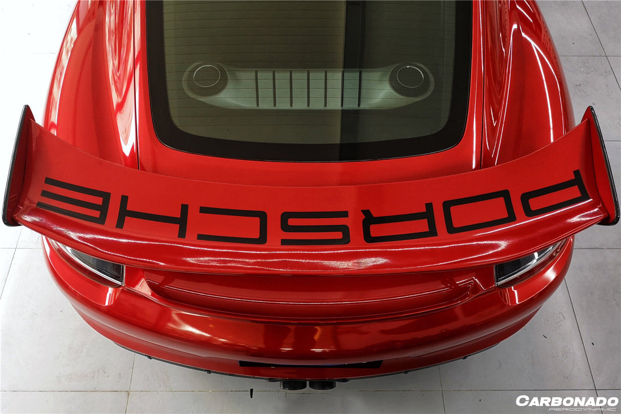 2012-2025 Porsche 981 | 718,  Boxster | Cayman GT4 Style Trunk Spoiler Wing