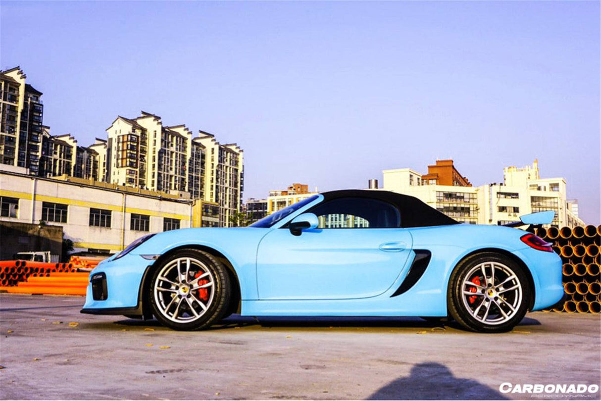 2012-2025 Porsche 981 | 718,  Boxster | Cayman GT4 Style Trunk Spoiler Wing