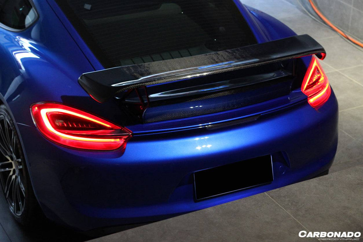2012-2016 Porsche 981 Cayman TA Style Style Trunk Spoiler