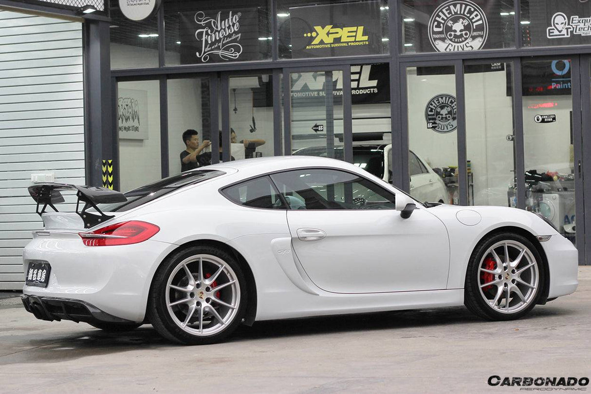 2012-2016 Porsche 981 Cayman TA Style Style Trunk Spoiler