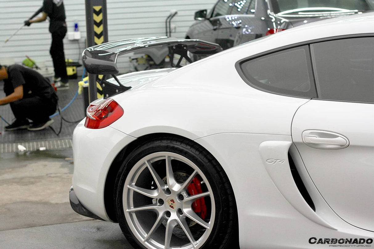 2012-2016 Porsche 981 Cayman TA Style Style Trunk Spoiler