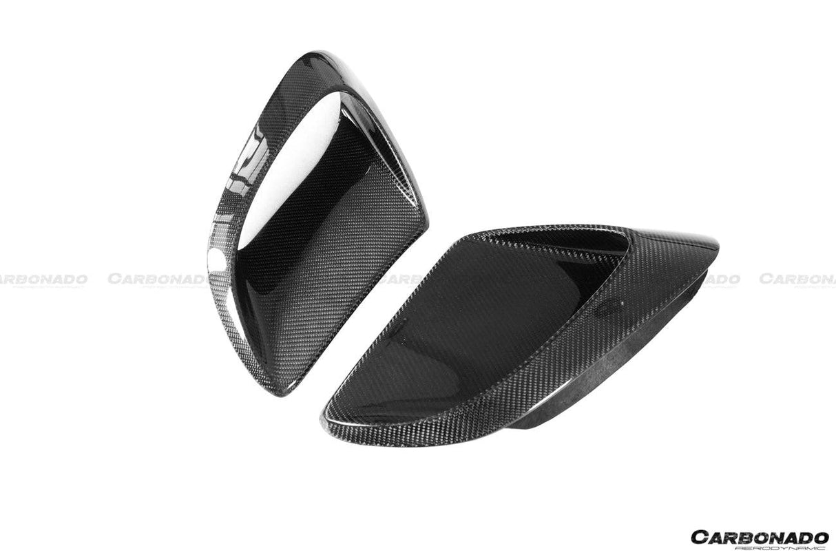 2013-2019 Porsche 911 991 Turbo  S GT2RS Style Carbon Fiber Quarter Panel Side Scoops
