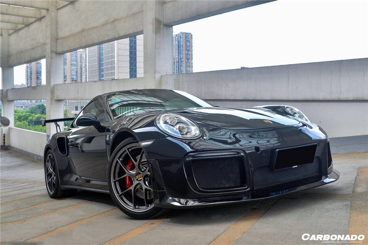 2013-2019 Porsche 991 Turbo    S GT2RS Style Front Bumper and Fender
