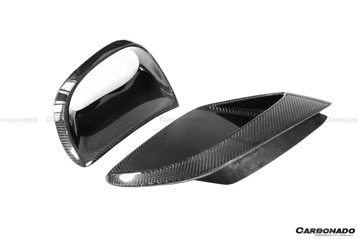 2013-2019 Porsche 911 991 Turbo  S GT2RS Style Carbon Fiber Quarter Panel Side Scoops