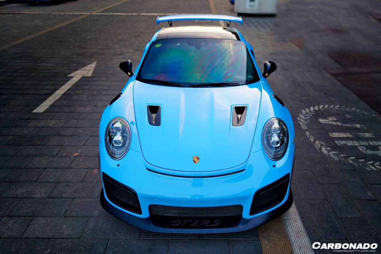 2013-2019 Porsche 991 Turbo    S GT2RS Style Front Bumper and Fender