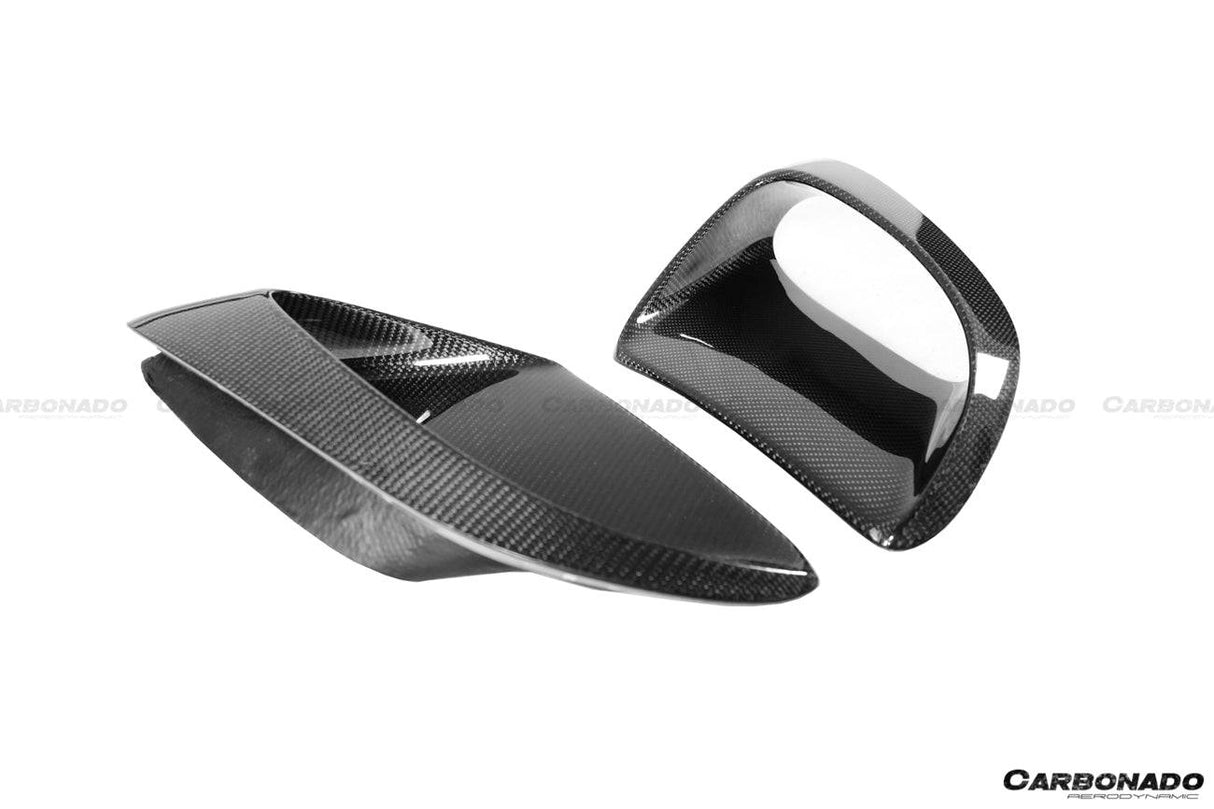 2013-2019 Porsche 911 991 Turbo  S GT2RS Style Carbon Fiber Quarter Panel Side Scoops
