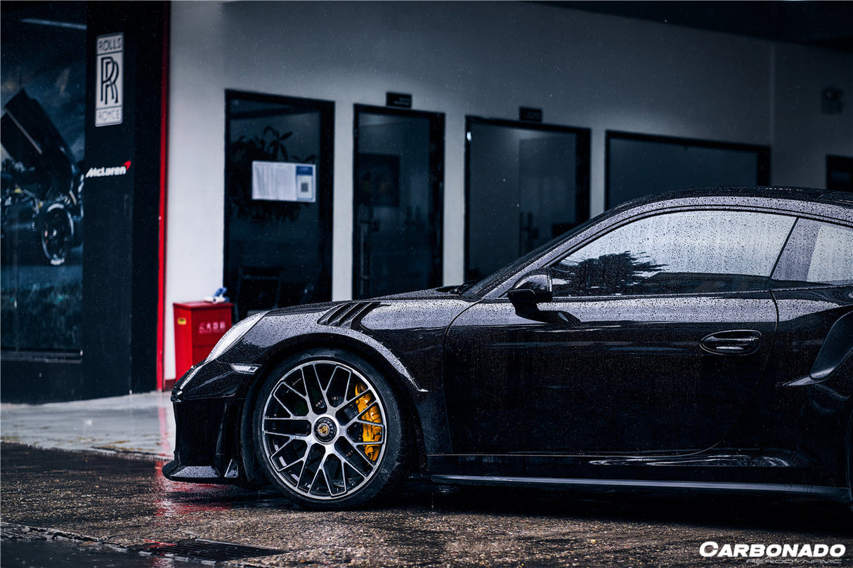 2013-2019 Porsche 991 Turbo    S GT2RS Style Front Bumper and Fender