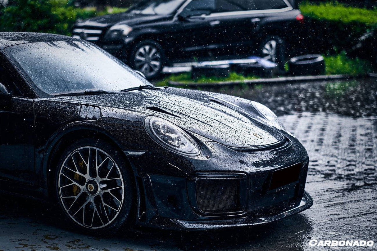 2013-2019 Porsche 991 Turbo    S GT2RS Style Front Bumper and Fender