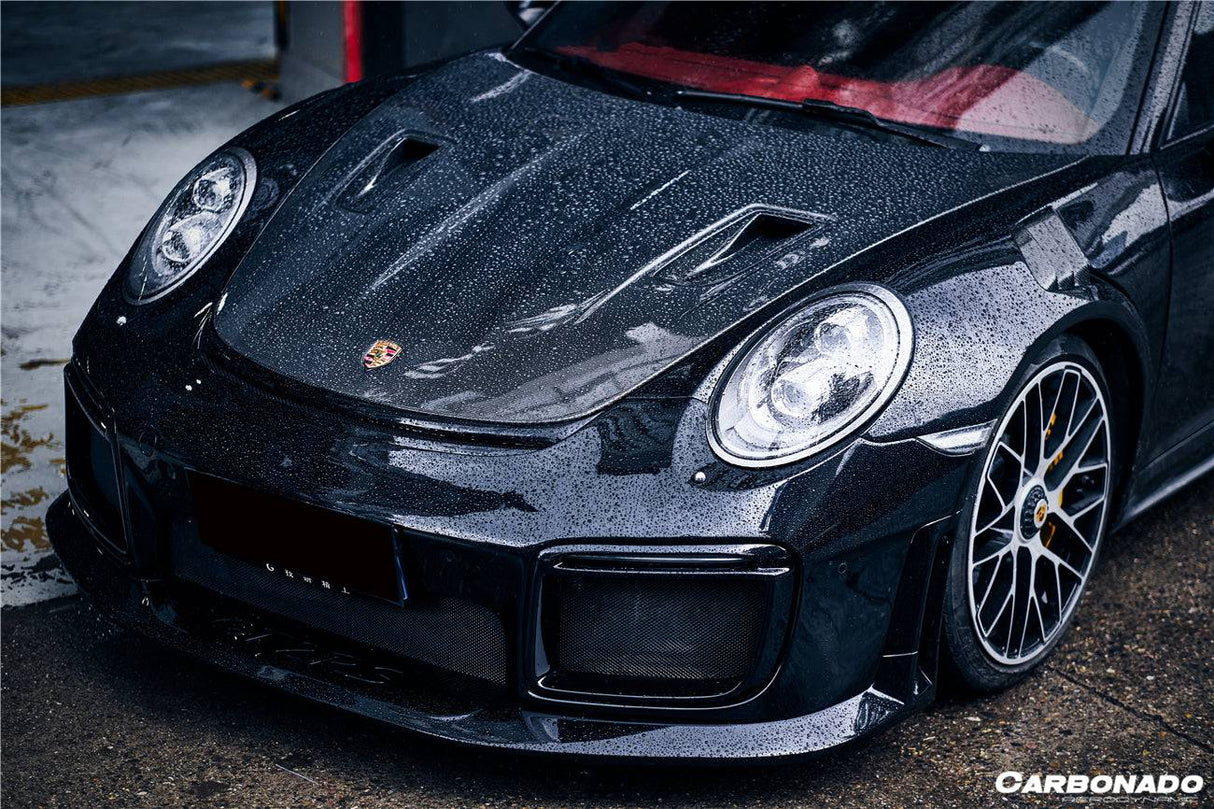 2013-2019 Porsche 991 Turbo    S GT2RS Style Front Bumper and Fender