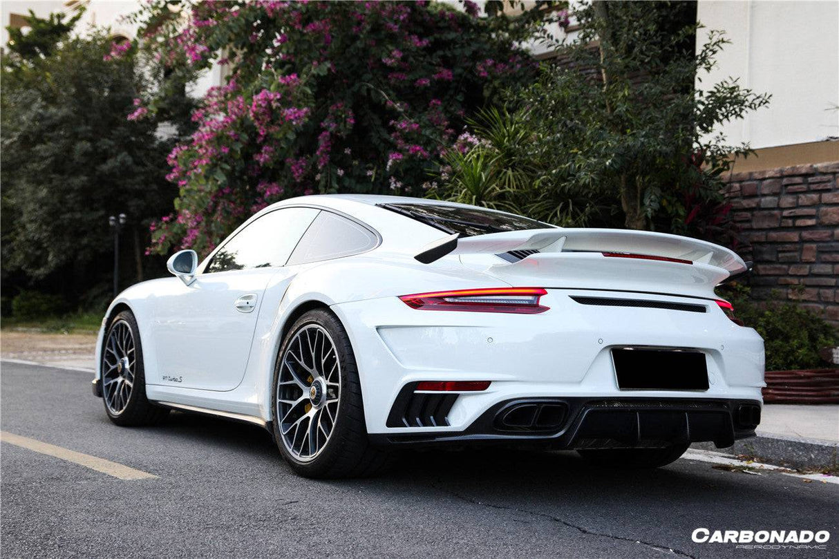 2016-2019 Porsche 911 991.2 Turbo s TP Style Rear Bumper
