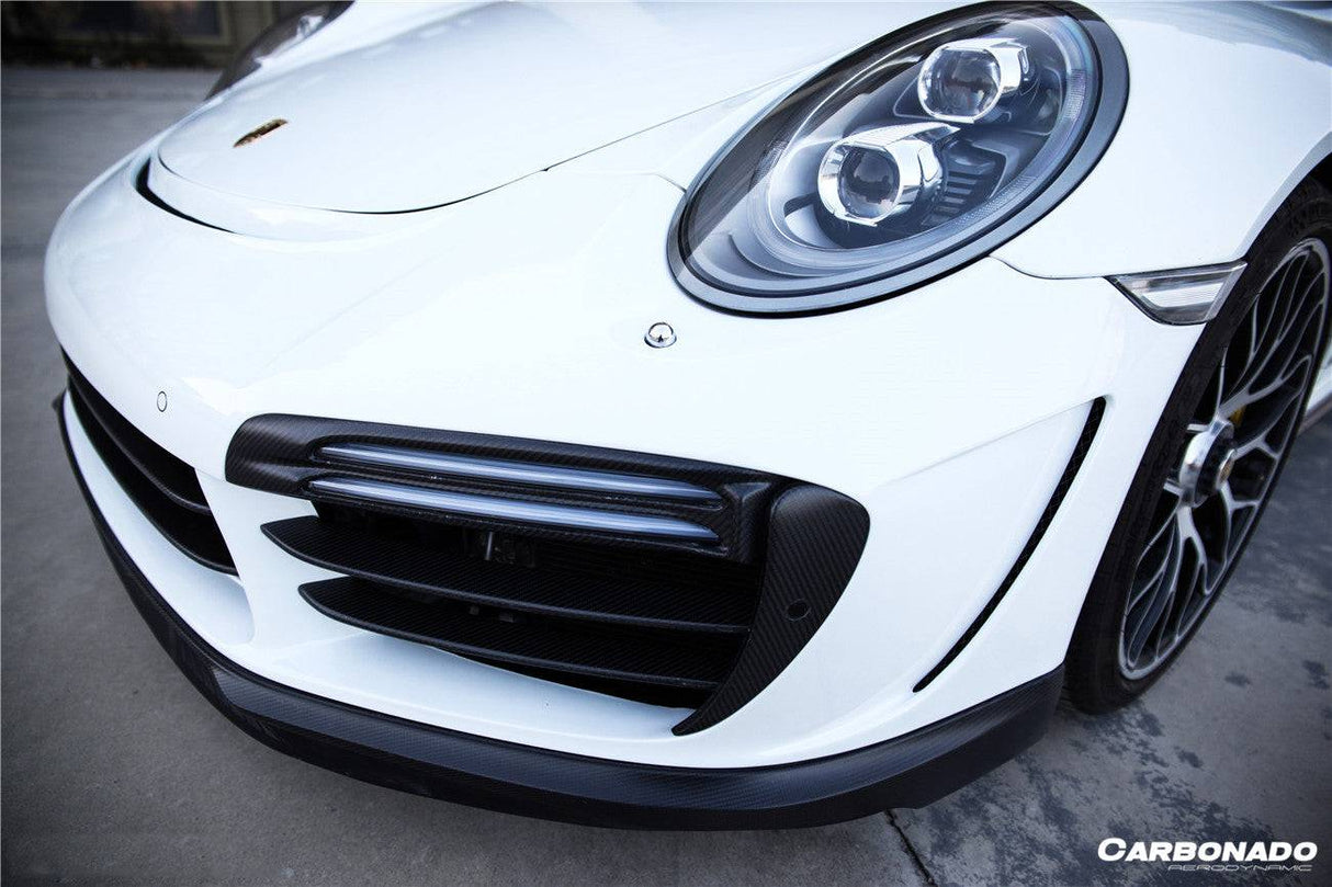 2016-2019 Porsche 911 991.2 Turbo s TP Style Front Bumper