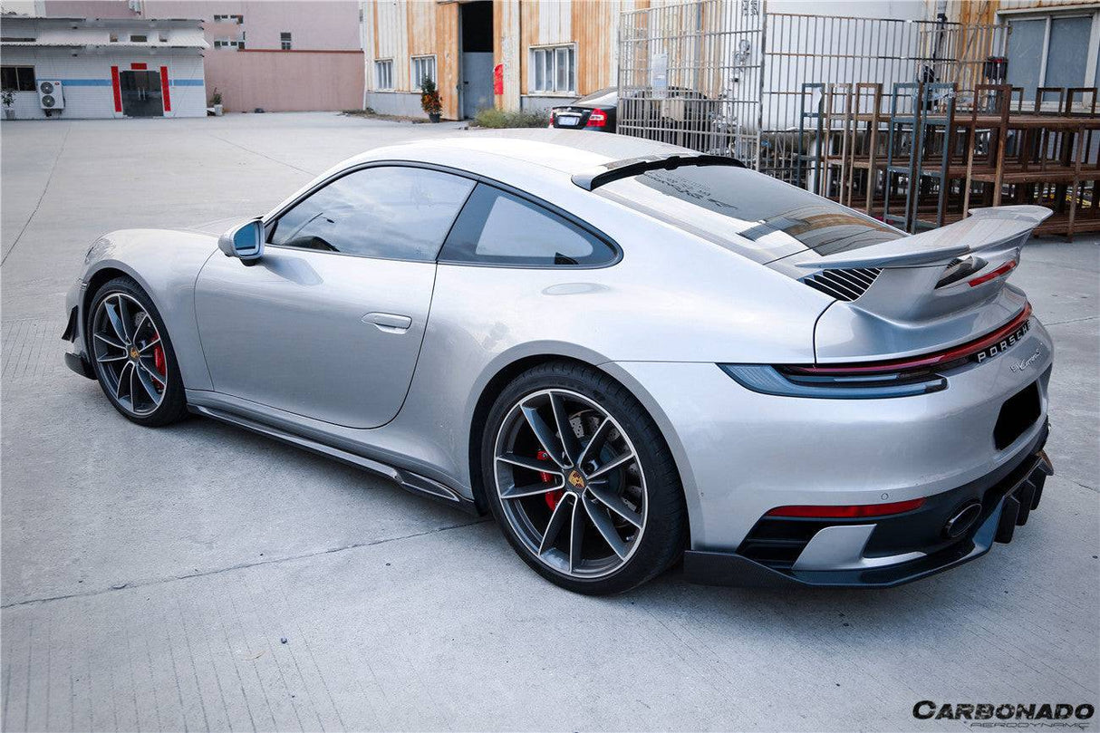 2019-2024 Porsche 911 992 Carrera S 4 4S TA Style Carbon Fiber Roof Spoiler
