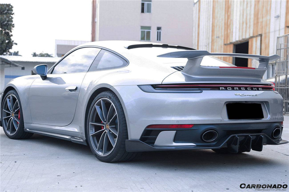 2019-2024 Porsche 911 992 Carrera S 4 4S TA Style Carbon Fiber Roof Spoiler