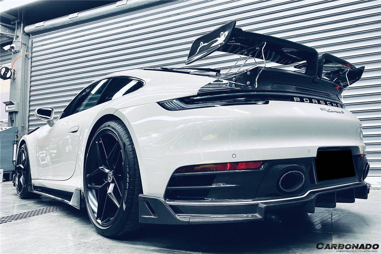2019-2024 Porsche 911 992 Carrera S 4 4S TA Style Autoclave Carbon Fiber Trunk Spoiler Wing