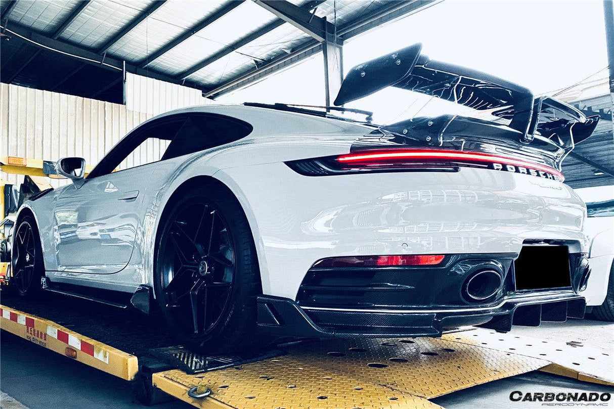 2019-2024 Porsche 911 992 Carrera S 4 4S TA Style Autoclave Carbon Fiber Trunk Spoiler Wing