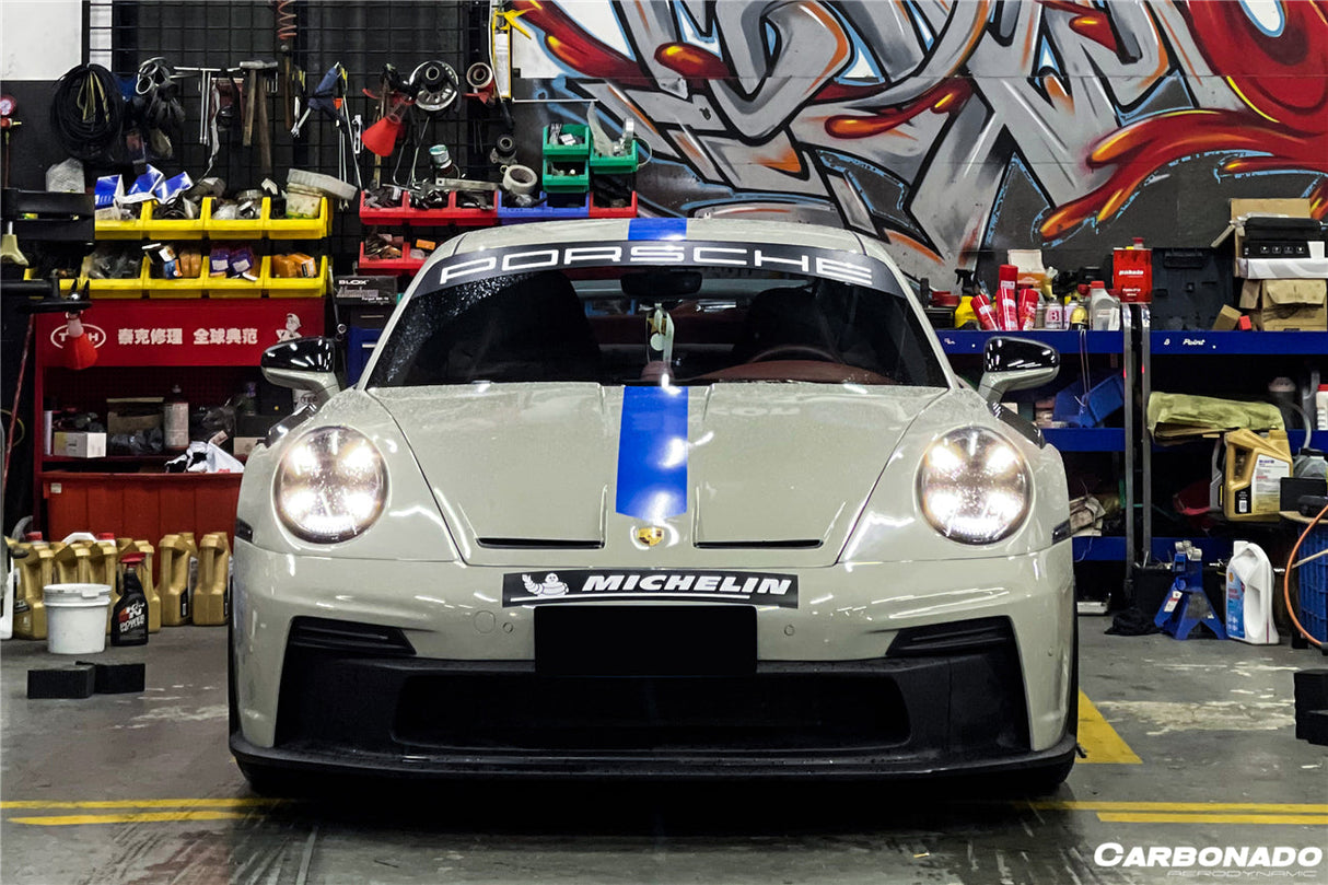 2019-2024 Porsche 911 992 Carrera & S & 4 & 4S Targa Turbo S GT3 Style Hood