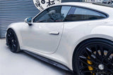 2019-2024 Porsche 911 992 Carrera& S    4    4S    Targa   Cabriolet GT3 Style Side Skirts
