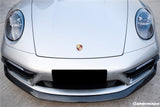 2019-2024 Porsche 911 992 Carrera Targa Sport Design Bumper WP Style Dry Carbon Fiber Front Lip