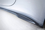 2019-2024 Porsche 911 992 Carrera  S  4 4S  Targa  Cabriolet WP Style Dry Carbon Fiber Side Skirts