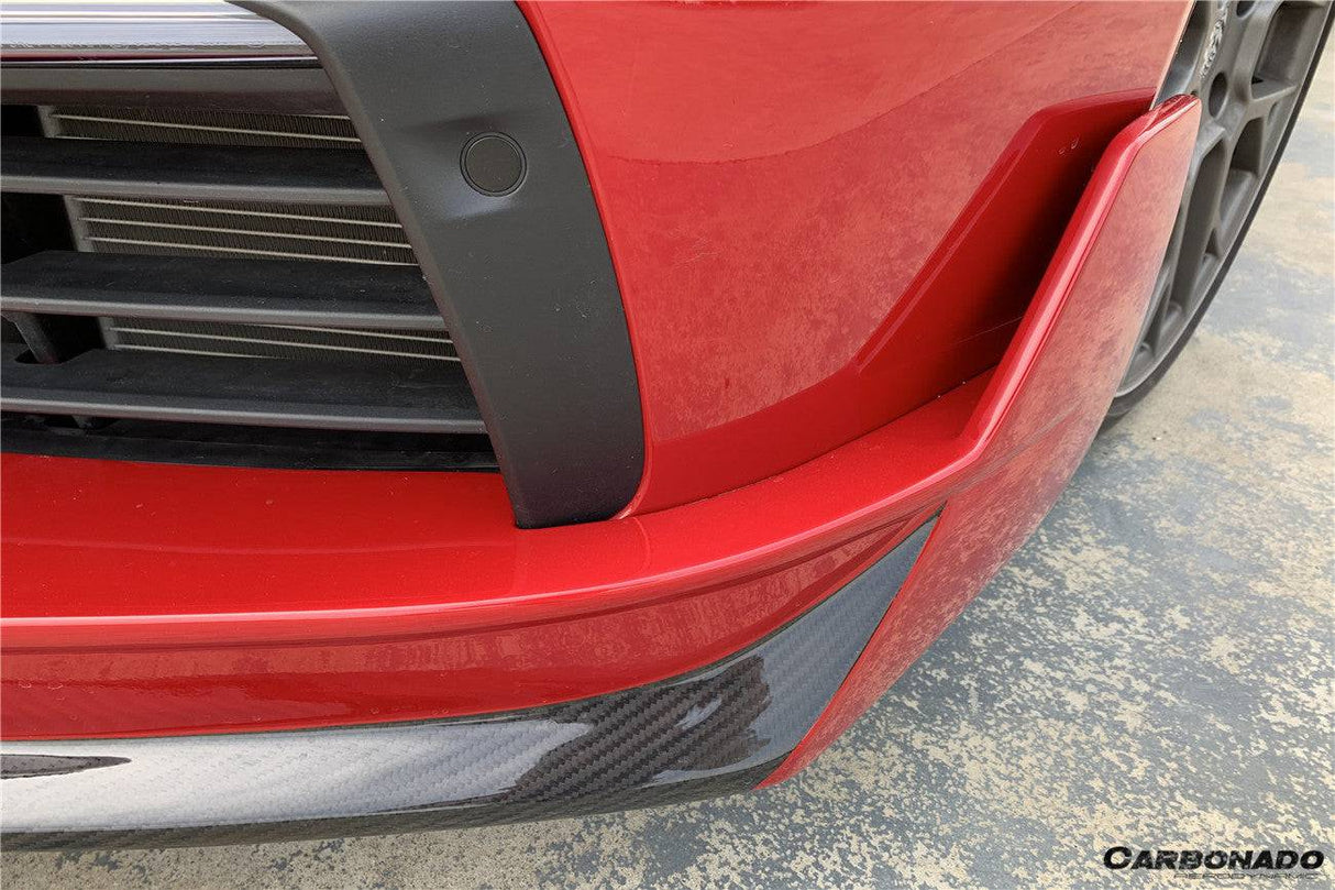 2019-2024 Porsche 911 992 Carrera  Targa  S  4  4S WP Style Dry Carbon Front Lip