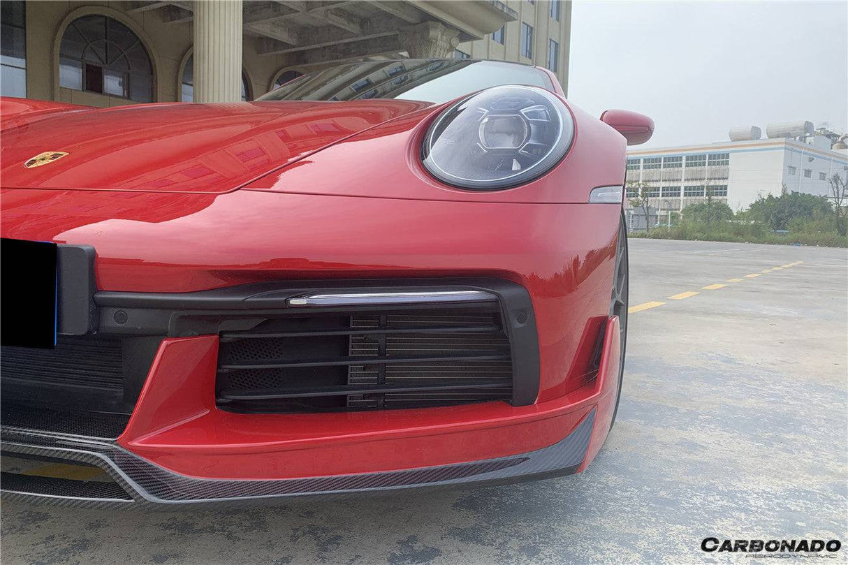 2019-2024 Porsche 911 992 Carrera  Targa  S  4  4S WP Style Dry Carbon Front Lip