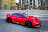 2019-2024 Porsche 911 992 Carrera Targa Sport Design WP Style Dry Carbon Fiber Bumper Canards