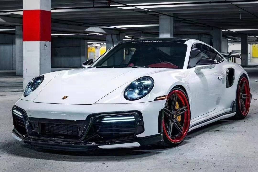 2019-2024 Porsche 911 992 Turbo S TA Style Front Bumper