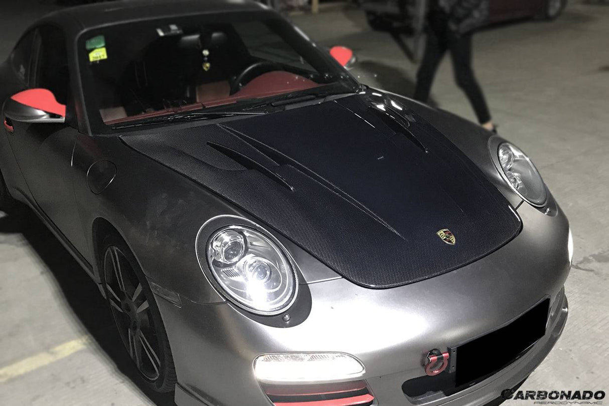 2005-2012 Porsche 987 Cayman Boxster and 997 Carrera MG Style Hood