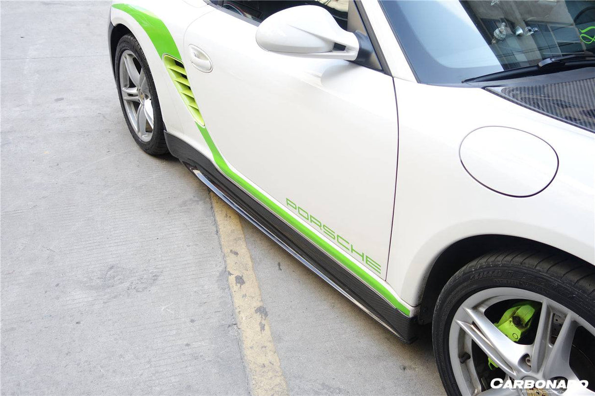 2005-2012 Porsche Cayman    Boxster 987 TA Style Side Skirts