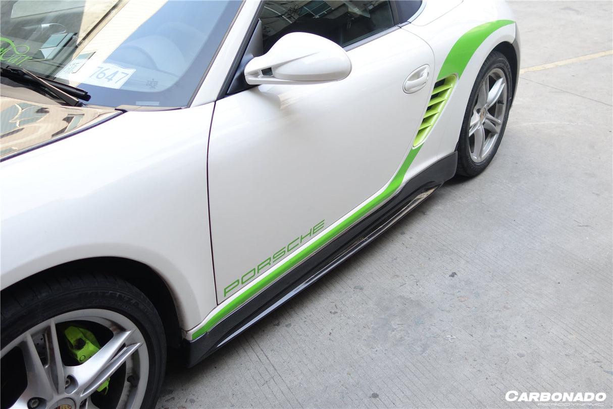 2005-2012 Porsche Cayman    Boxster 987 TA Style Side Skirts