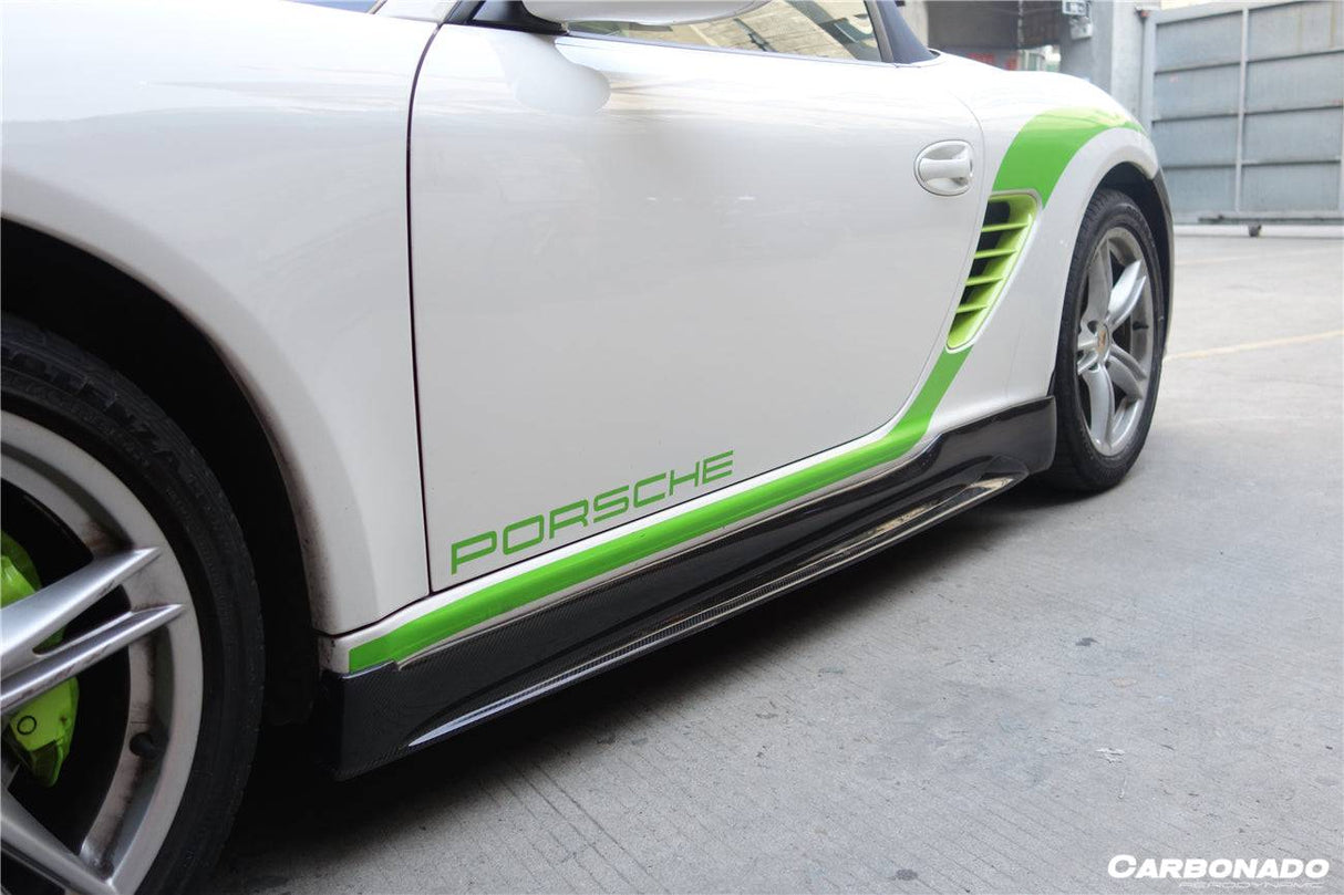 2005-2012 Porsche Cayman    Boxster 987 TA Style Side Skirts