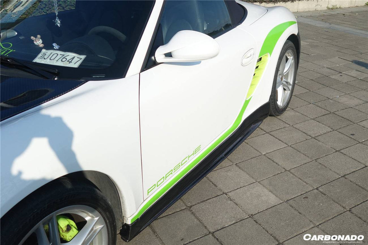 2005-2012 Porsche Cayman    Boxster 987 TA Style Side Skirts