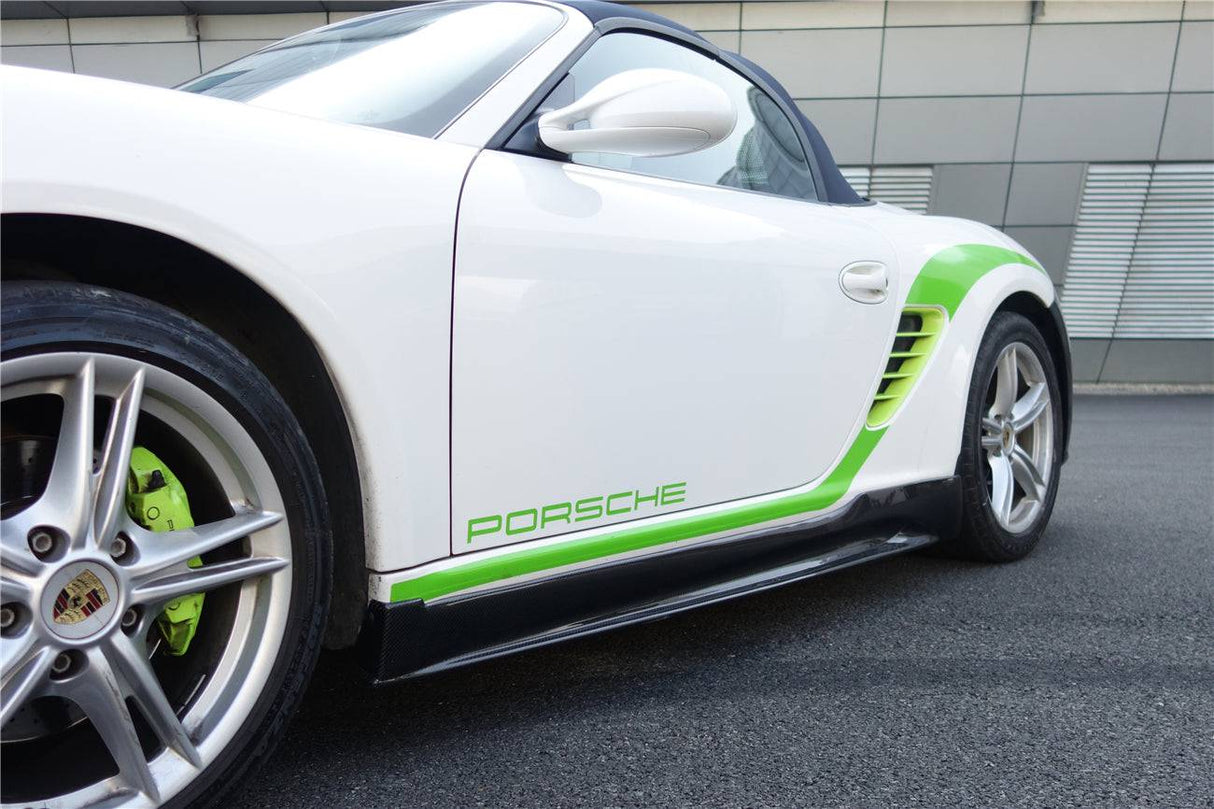 2005-2012 Porsche Cayman    Boxster 987 TA Style Side Skirts