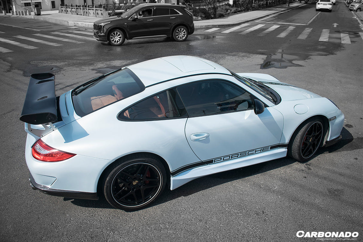 2009-2012 Porsche 911 997.2 Carrera S T Style Side Skirts