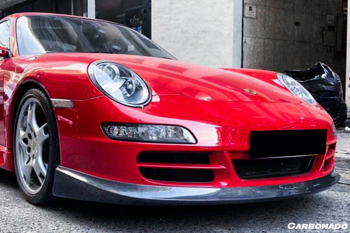 2005-2008 Porsche 911 997.1 Carrera S TA Style Front Lip