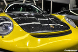2005-2012 Porsche Carrera 911    997 Turbo    Cayman    Boxster 987 GT2RS Style Carbon Fiber Hood