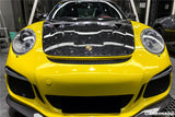 2005-2012 Porsche Carrera 911    997 Turbo    Cayman    Boxster 987 GT2RS Style Carbon Fiber Hood