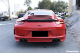 2012-2015 Porsche 911 991.1 Carrera S 2C GT3 Style Rear Bumper (For Quad-Exhaust)