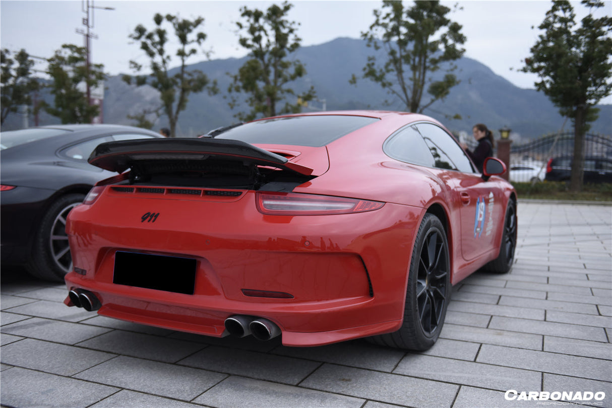 2012-2015 Porsche 911 991.1 Carrera S 2C GT3 Style Rear Bumper (For Quad-Exhaust)