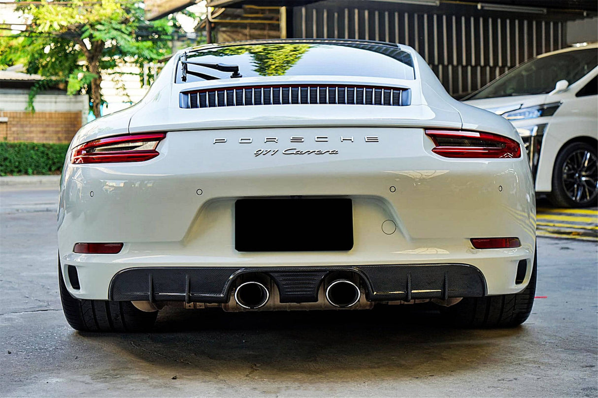 2016-2019 Porsche 911 991.2 Carrera   S   4S    GTS OD Style Mid Rear Lip