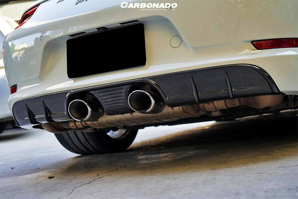 2016-2019 Porsche 911 991.2 Carrera   S   4S    GTS OD Style Mid Rear Lip