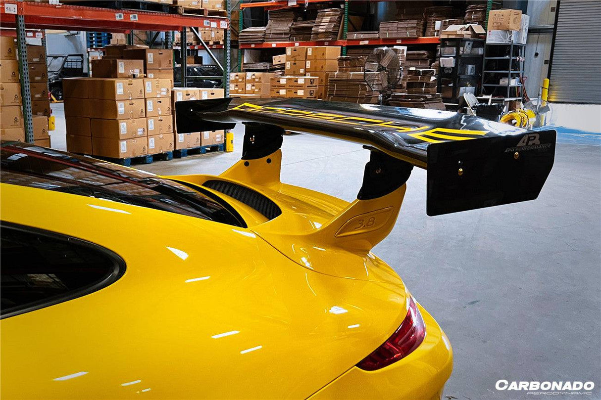 2012-2015 Porsche 911 991.1 GT3 ONLY AR Style Carbon Fiber Trunk Spoiler
