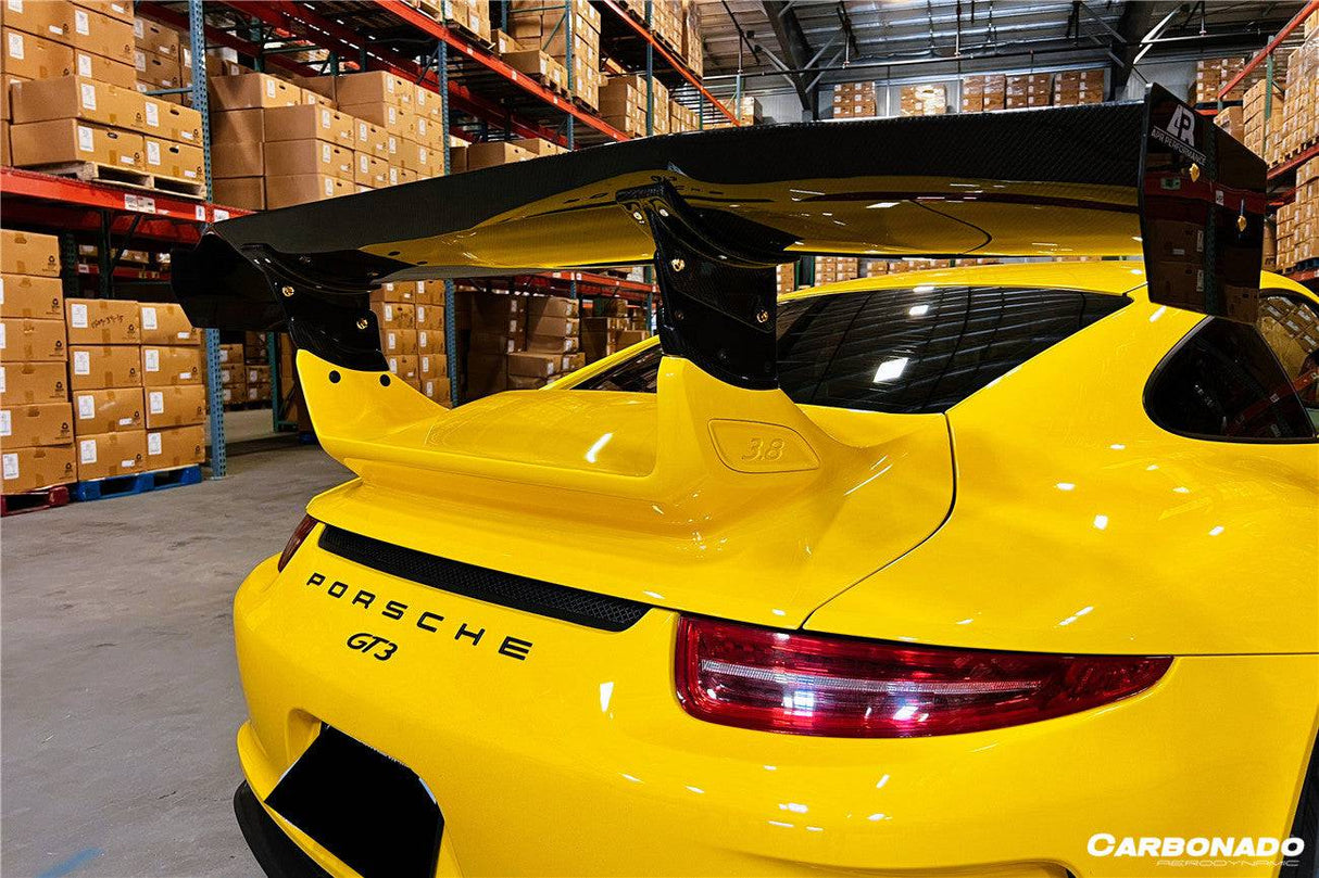 2012-2015 Porsche 911 991.1 GT3 ONLY AR Style Carbon Fiber Trunk Spoiler