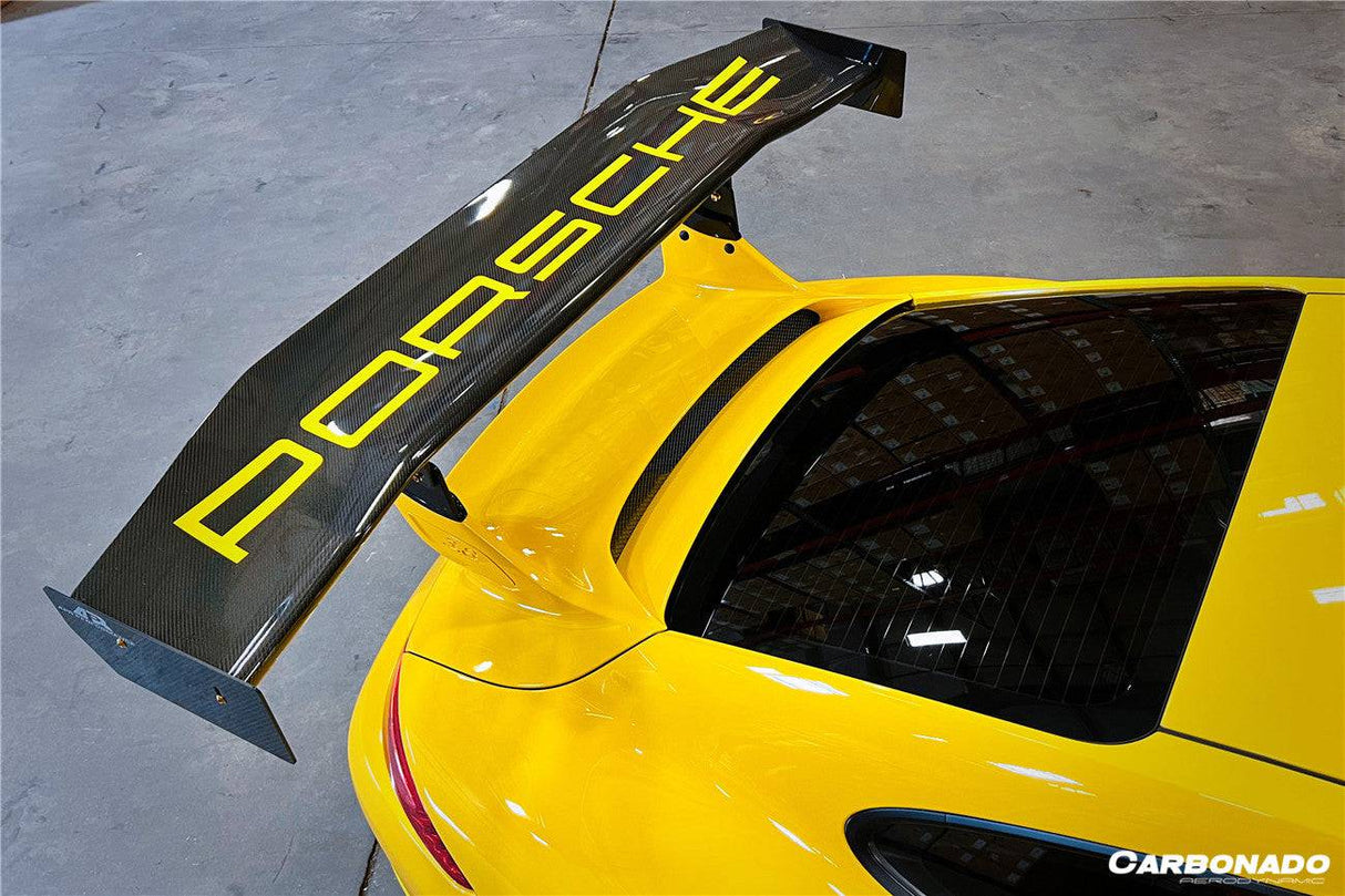 2012-2015 Porsche 911 991.1 GT3 ONLY AR Style Carbon Fiber Trunk Spoiler