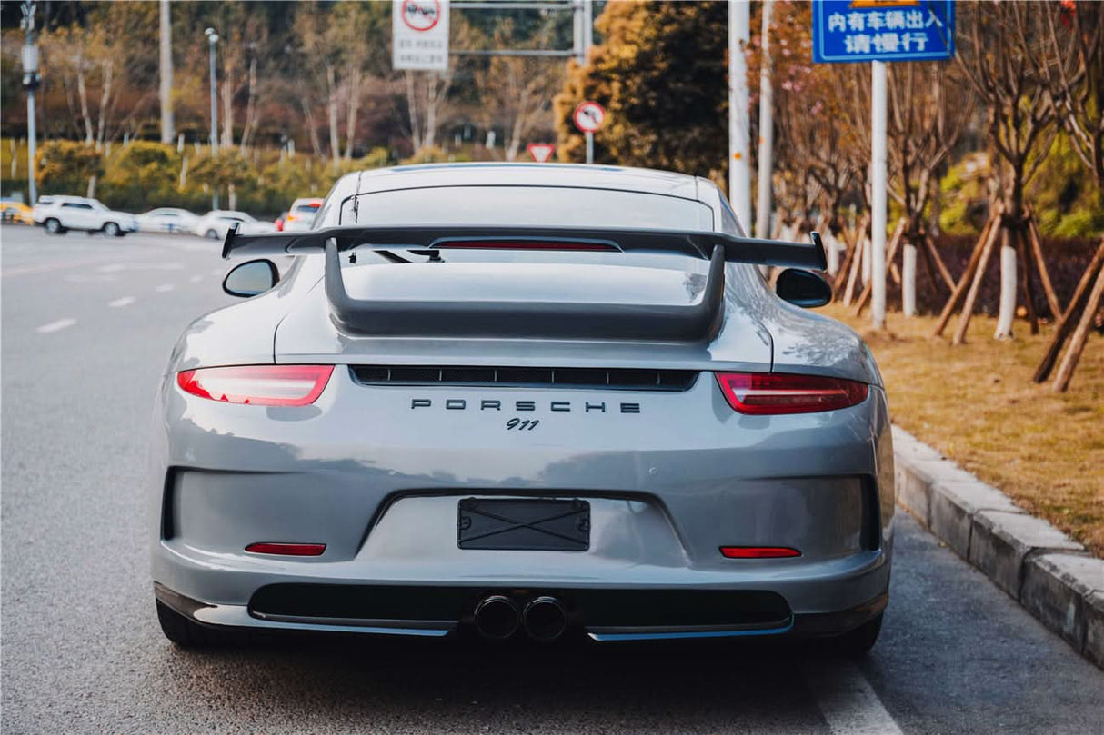 2012-2015 Porsche 911 991.1 2C GT3 Style Rear Bumper (For Mid-Exhaust) | Fits Carrera, Carrera S