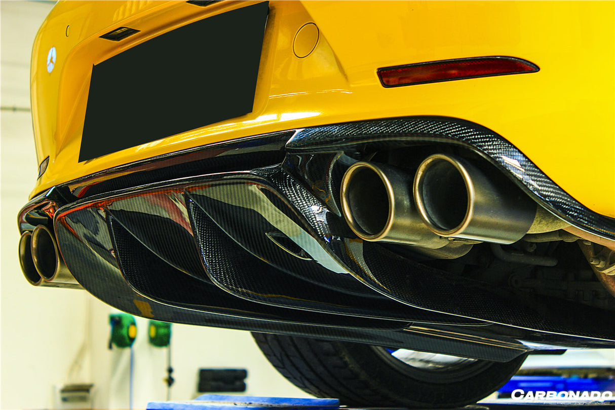 2012-2015 Porsche 911 991.1 Carrera  S  4S VRS Style Carbon Fiber Rear Diffuser