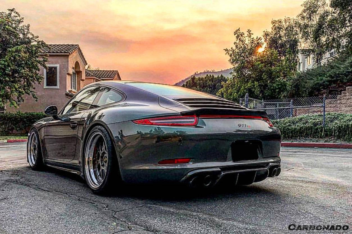2012-2015 Porsche 911 991.1 Carrera  S  4S VRS-2 Style Carbon Fiber Rear Diffuser